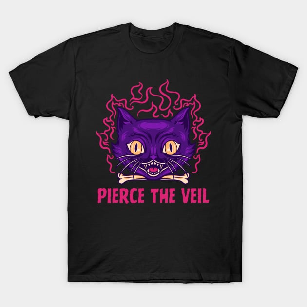 Pierce the Veil Cat s anger Pierce The Veil T Shirt TeePublic